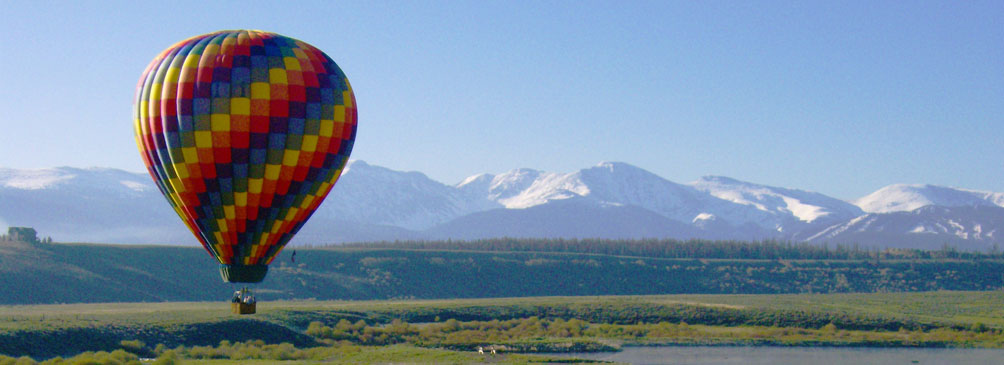 Passeio de balão no Colorado | foto: divulgação Grand Adventure Balloon