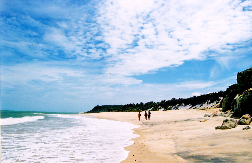 Praia do Espelho em um dia de sol - Bahia | Créditos: Vihh/Flickr (CC)