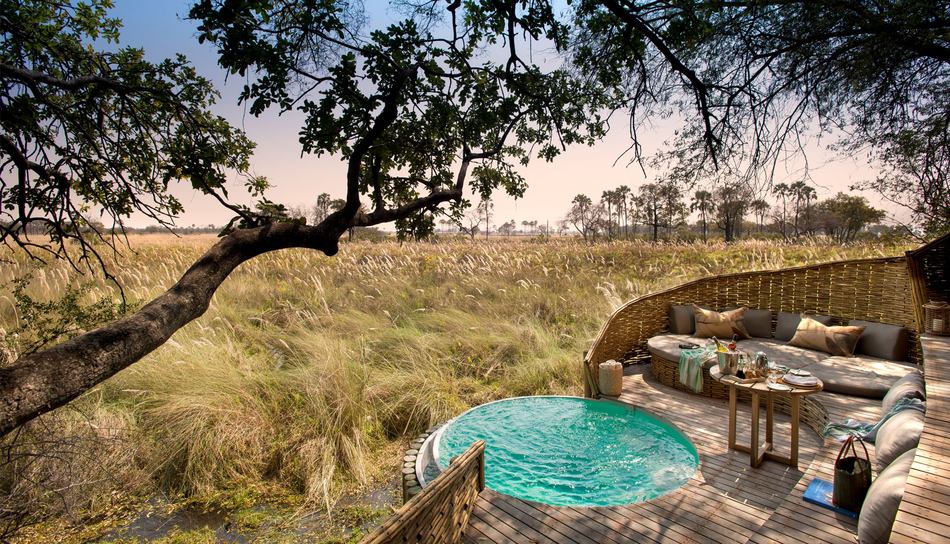 &Beyond Sandibe Okavango Safari Lodge em Botswana | Créditos: divulgação