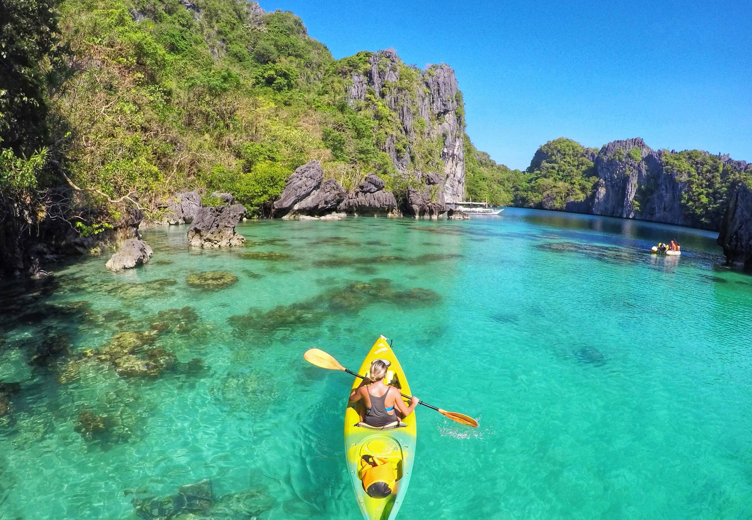 Big Lagoon em El Nido, Filipinas | Créditos: Lala Rebelo