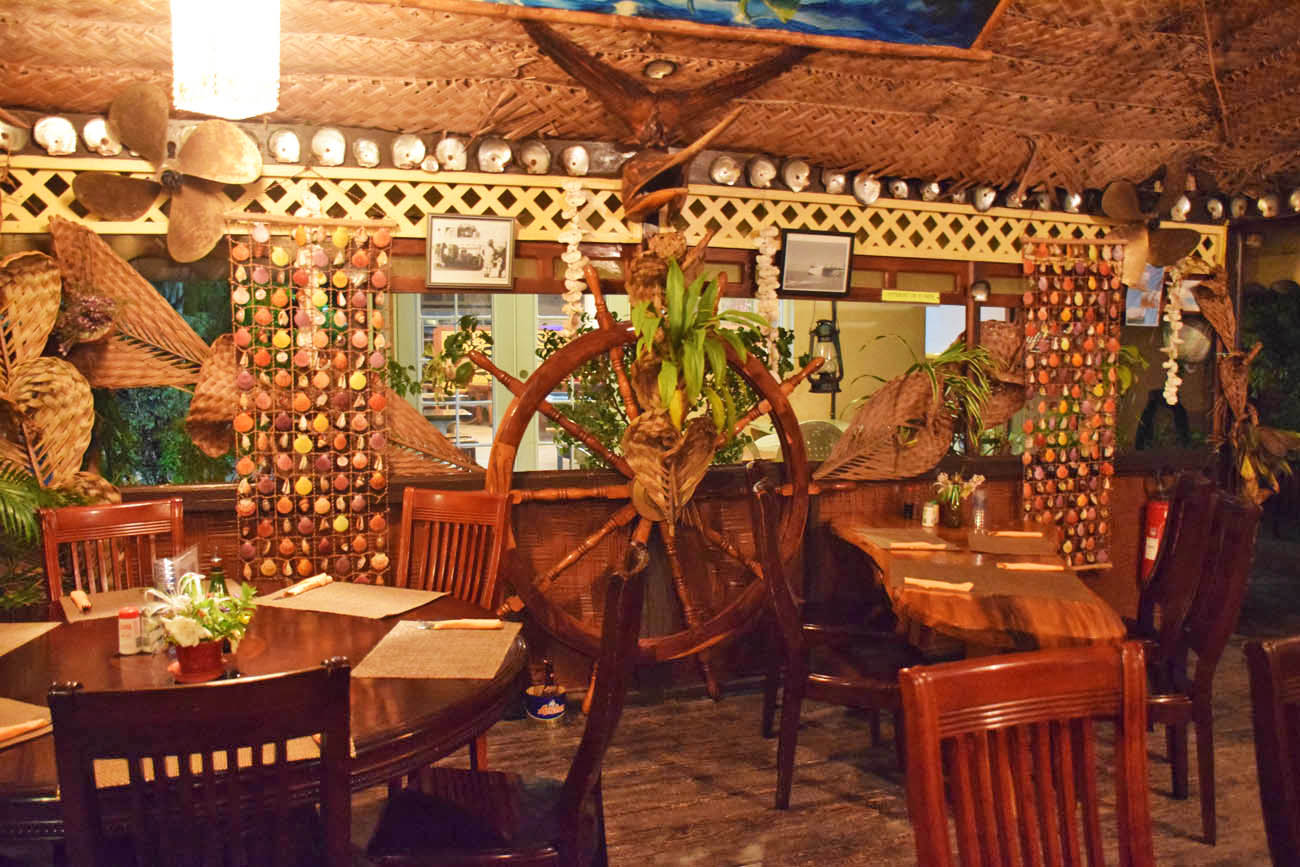 Restaurante Huahine Yacht Club | foto: Lala Rebelo