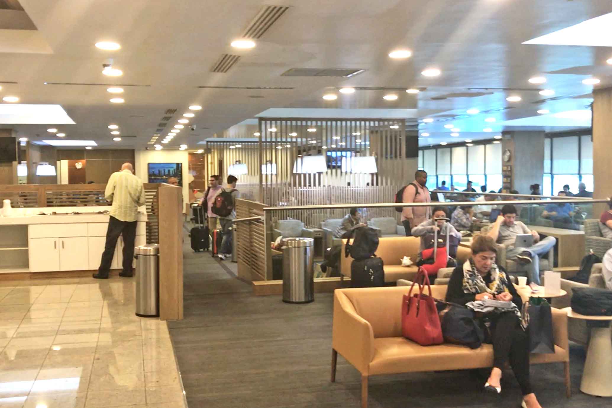 Copa Club - Lounge da Copa Airlines no aeroporto do Panamá