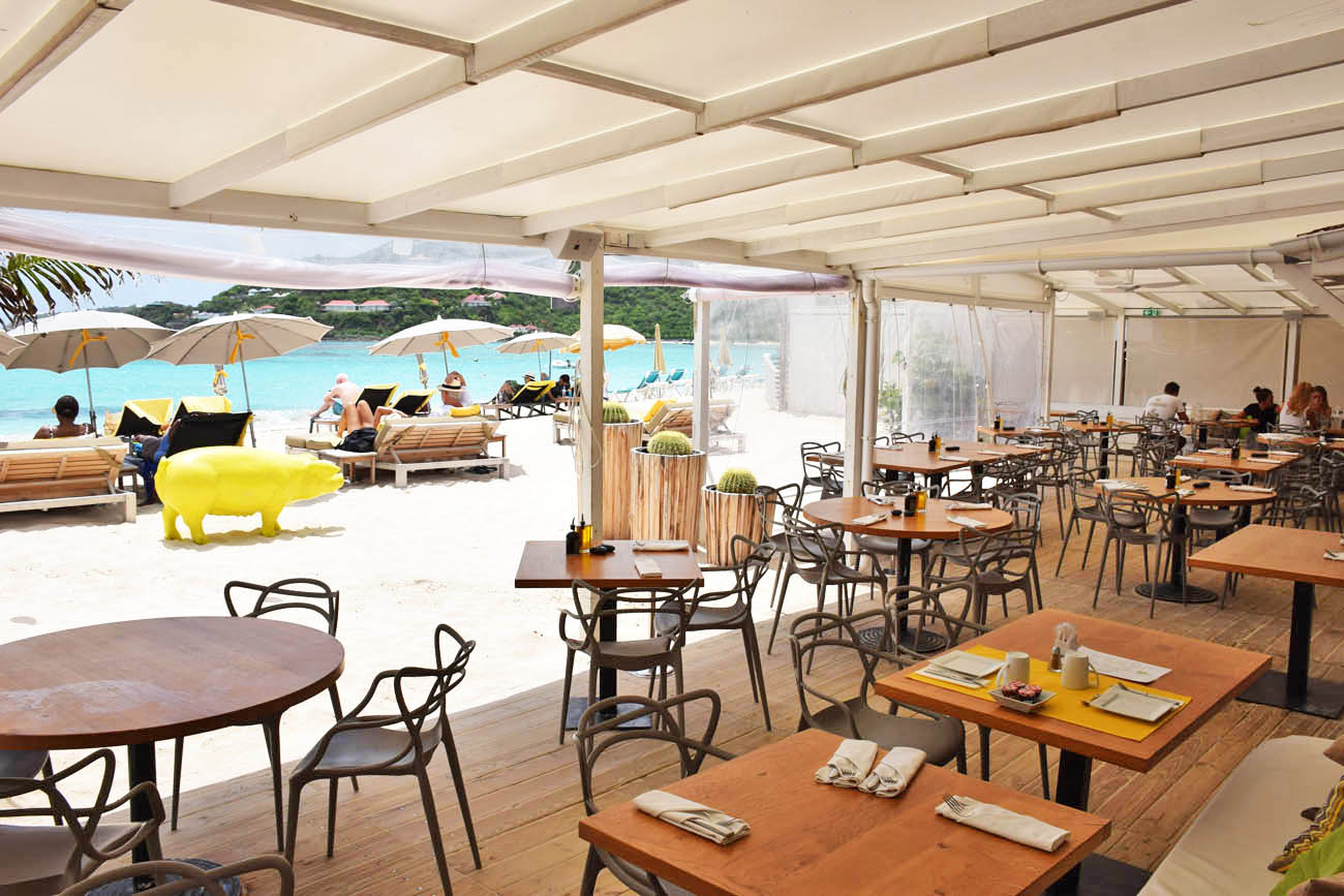 dicas de st barth - melhores restaurantes - la plage - tom beach hotel - baie st jean - lala rebelo