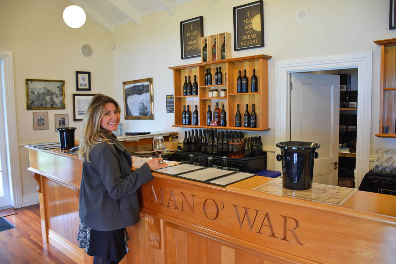 waiheke island - nova zelândia - man o war winery