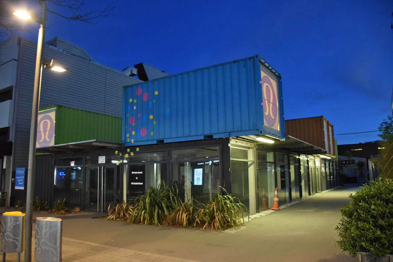 Re:START Mall - Shopping de Containers em Christchurch