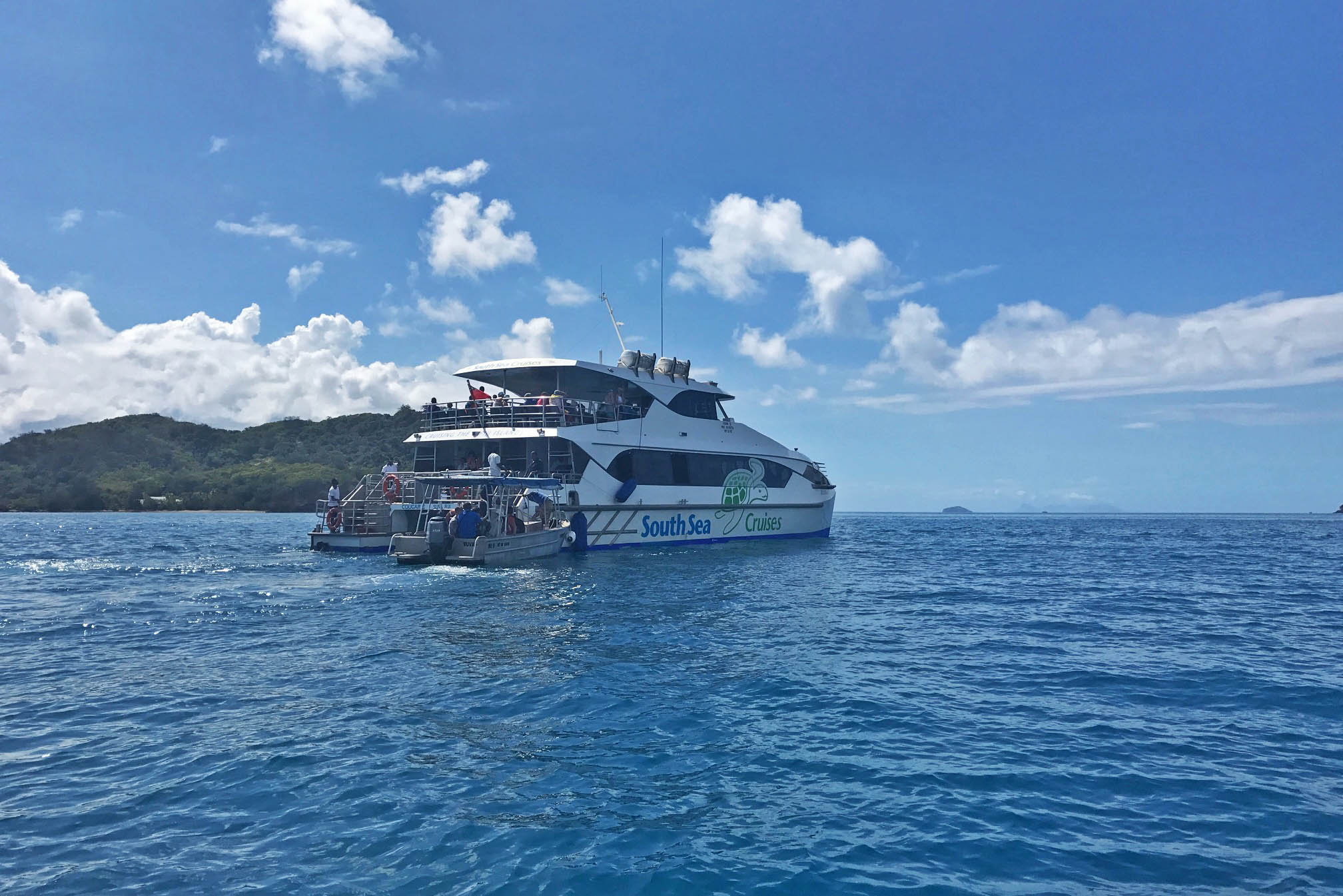 South Sea Cruises boat transfer fiji