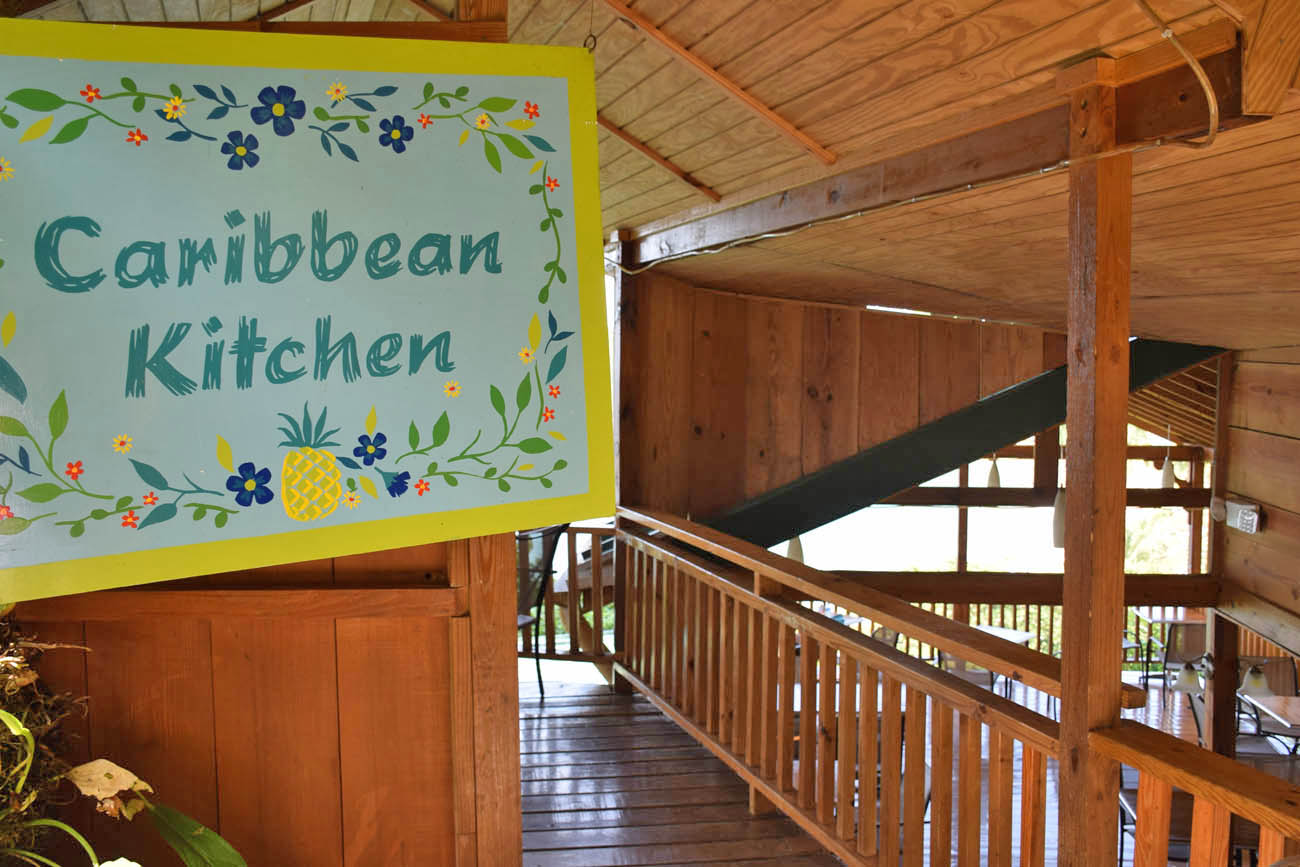 caribbean kitchen - castara retreats - tobago