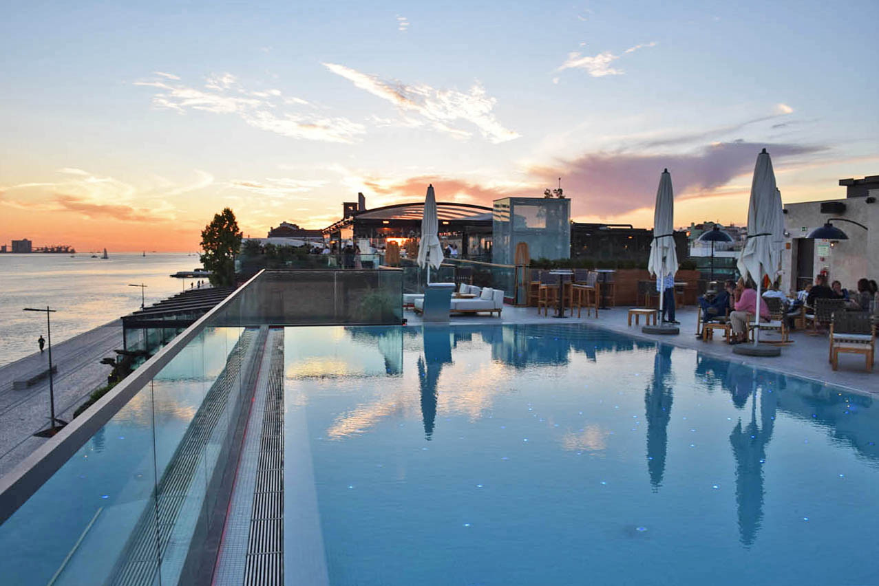 Restaurante SUD terraza lisboa piscina