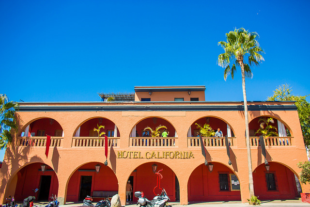 hotel california todos santos mexico