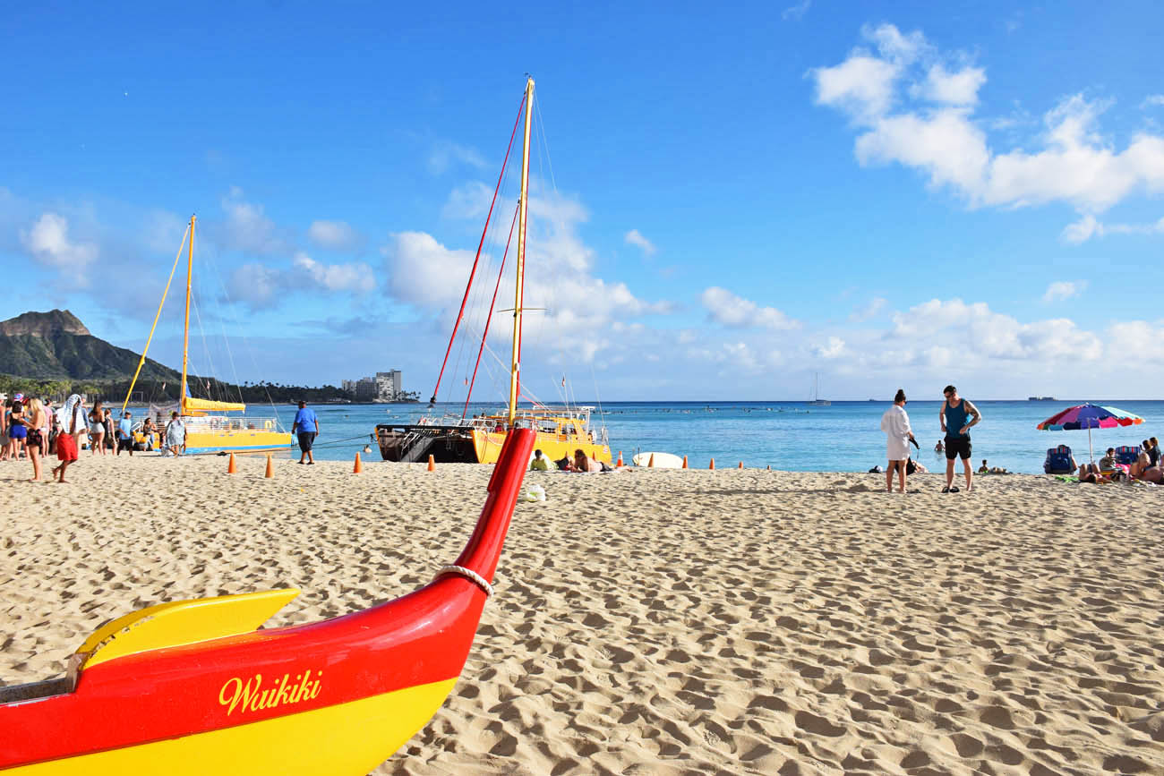 waikiki beach - honolulu - oahu -havaí