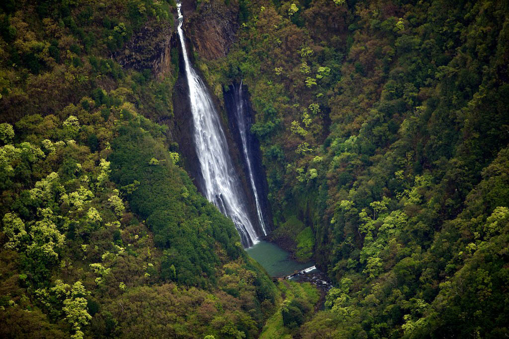 Jurassic Park Falls - Kauai Hawaii - Manawaiopuna Falls