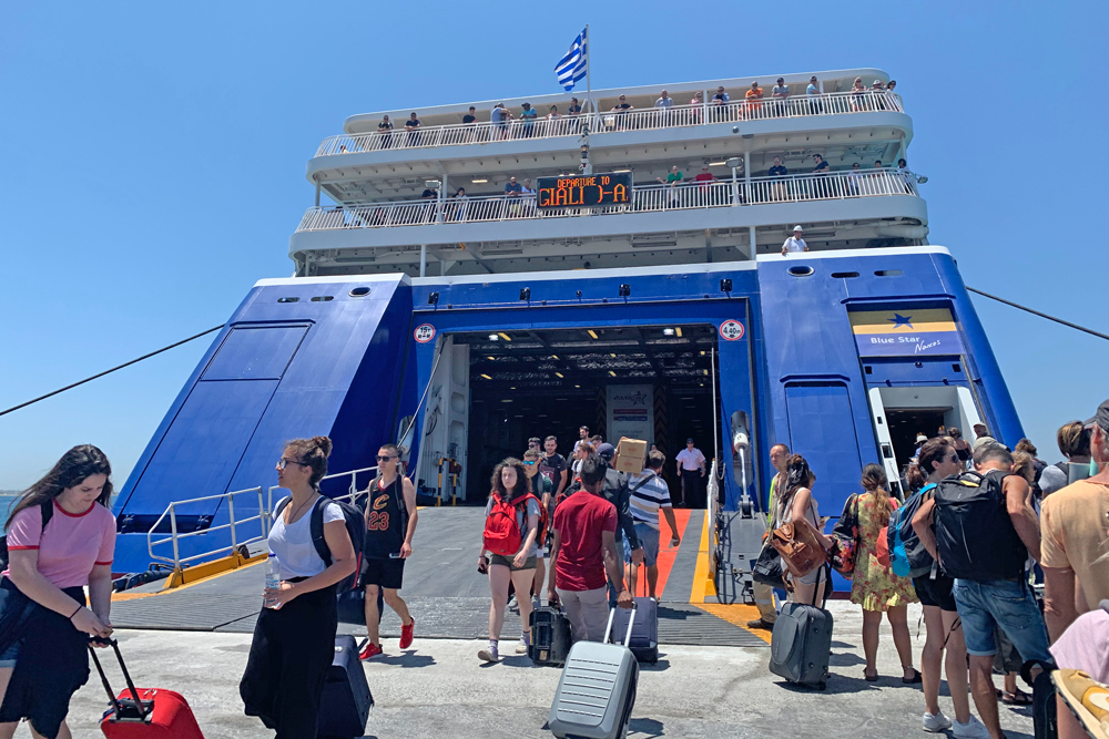 Balsa na Grécia - ferry