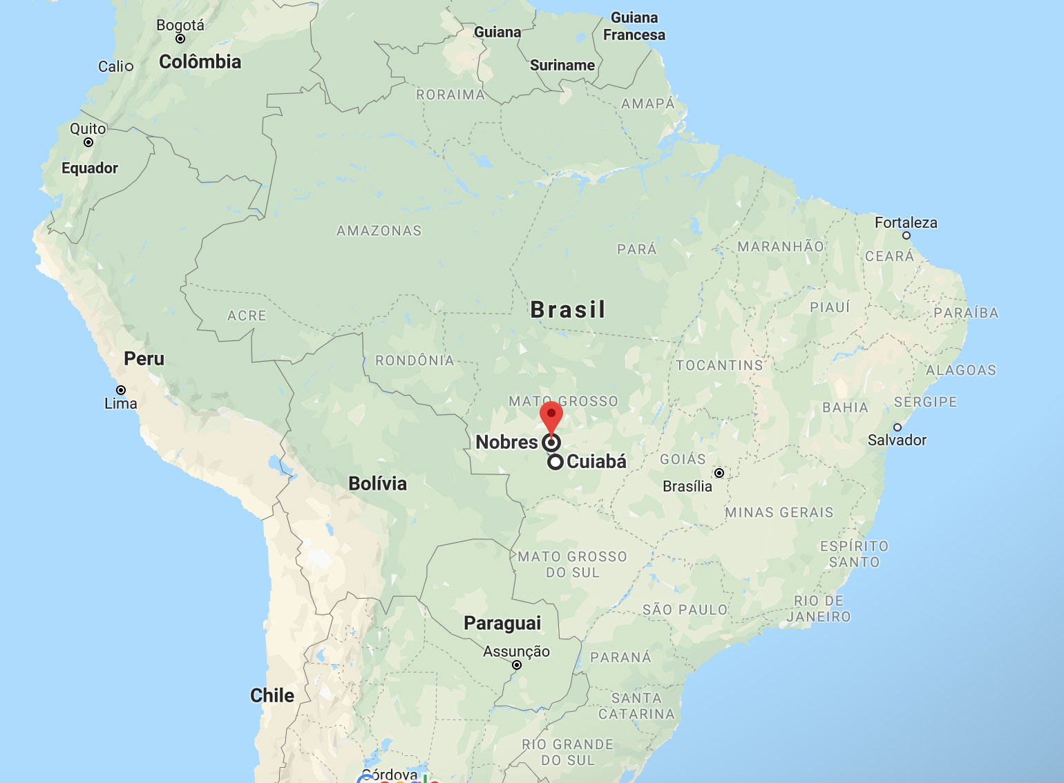 Dicas de Nobres - Mato Grosso - onde fica - localização - como chegar