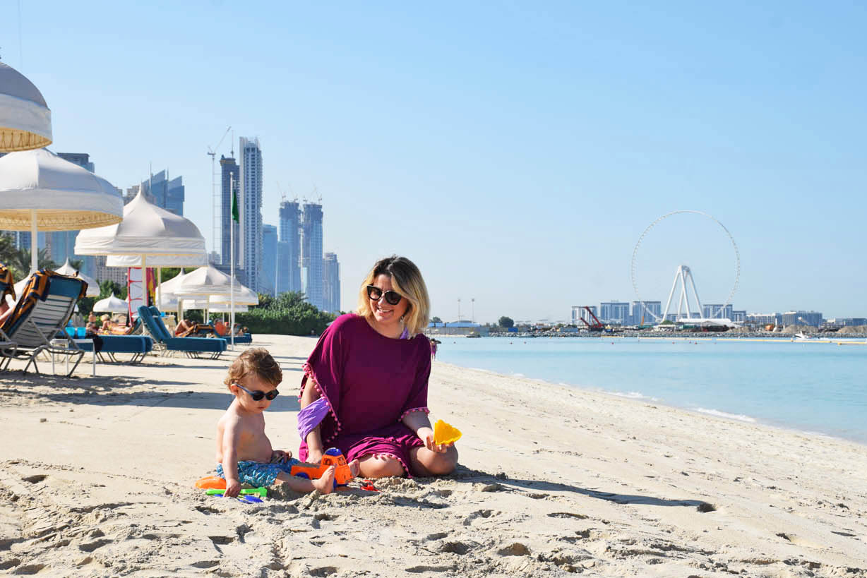 Dubai com criancas - praia One and Only Royal Mirage Resort 