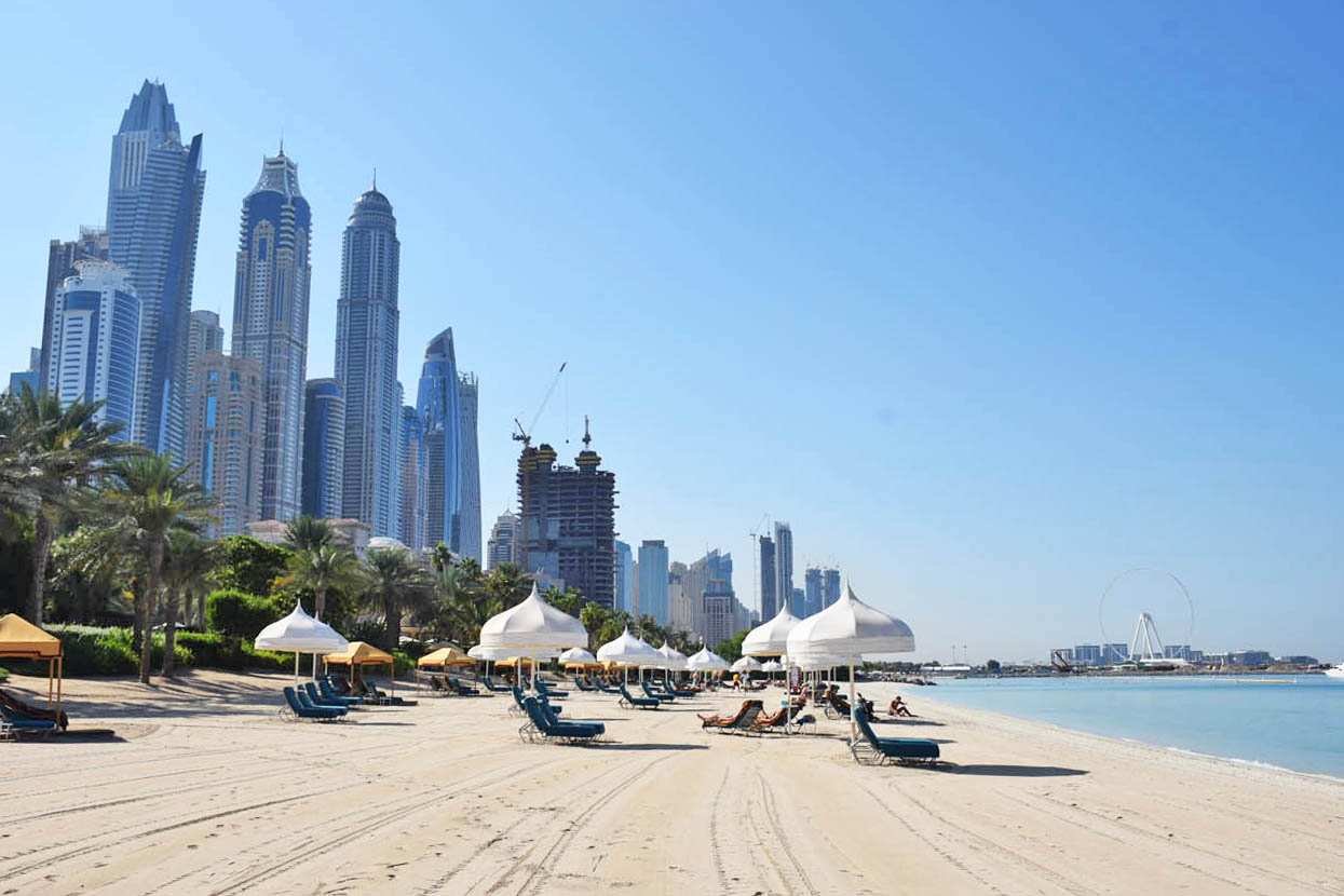 Praia em Dubai - One and Only Royal Mirage