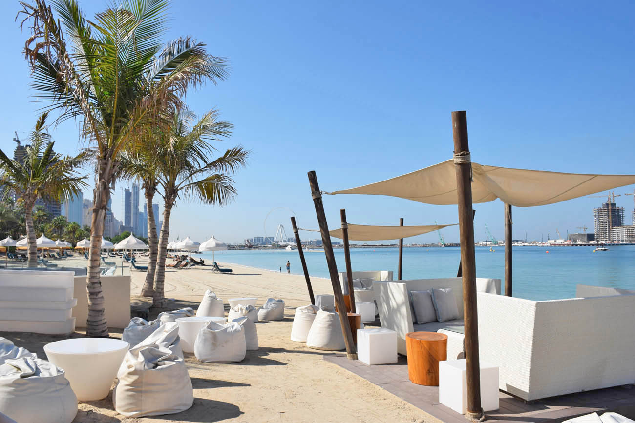 Praia em Dubai - One and Only Royal Mirage - The Jetty Lounge