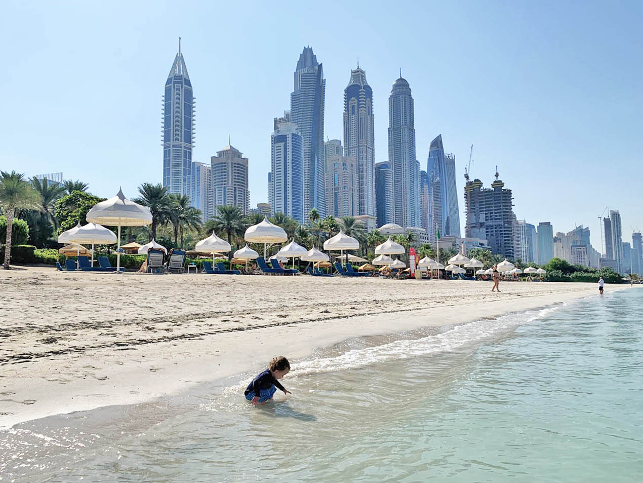 One and Only Royal Mirage Dubai - praia privativa