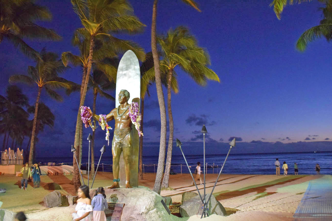 Estátua Duke Paoa - Waikiki - Oahu