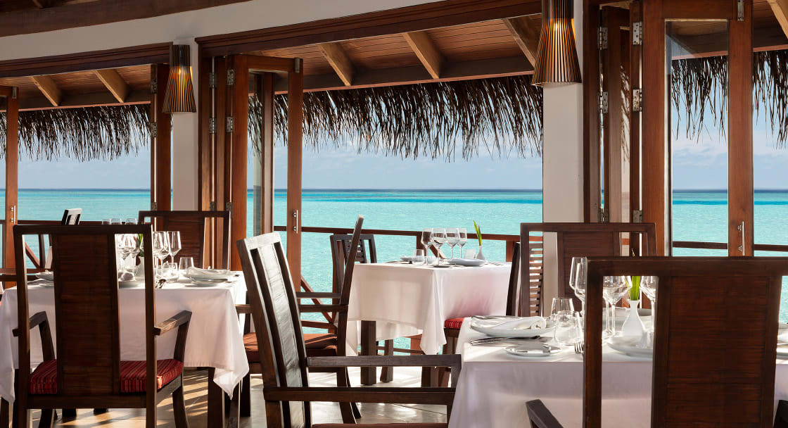 Anantara Dighu Maldives restaurantes Terrazzo - cozinha italiana
